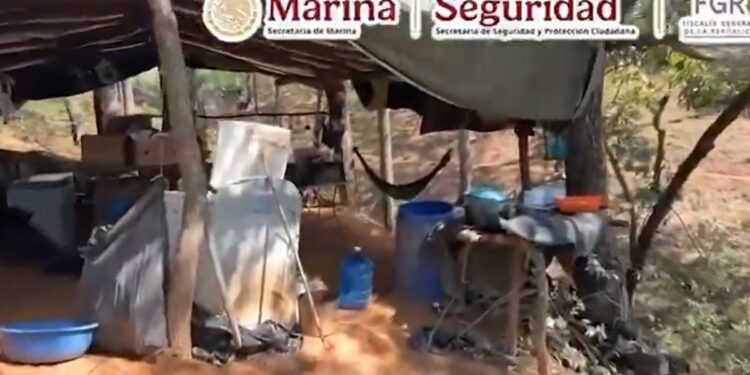 • Desmantelan dos megalaboratorios del narco con 1.5 toneladas de metanfetamina en Durango