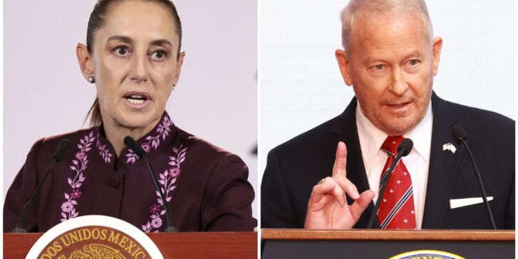 Sheinbaum Pardo explicó que Johnson acudirá a una reunión que se tiene pactada con empresarios estadounidenses