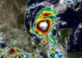 Se forma la tormenta ‘Isaías’ en el Golfo de México