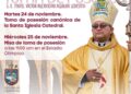 Tomará obispo Víctor Alejandro posesión el 24 de noviembre