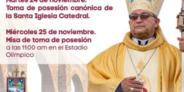 Tomará obispo Víctor Alejandro posesión el 24 de noviembre