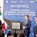 Colocan primera piedra de la Academia Internacional de Capacitación Policial en Querétaro