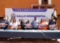 Anuncian celebración del Gallo Monumental en Querétaro