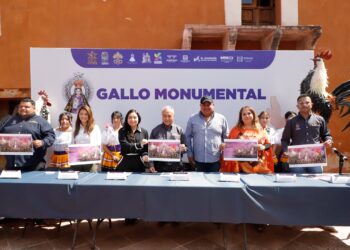 Anuncian celebración del Gallo Monumental en Querétaro