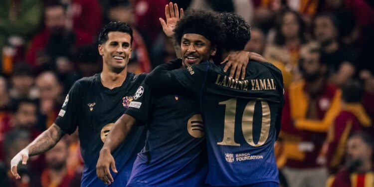 El Barcelona remonta al Galatasaray en Estambul con una contundente goleada en la Champions League