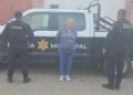 Femenina detenida por robo a comercio en la colonia Continental en Santa Rosa Jáuregui