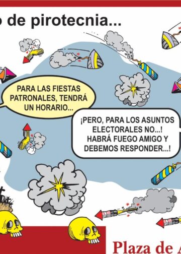Hablando de pirotecnia…
