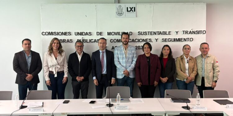 Comisiones unidas aprueban la Ley de Movilidad y Seguridad Vial de Querétaro