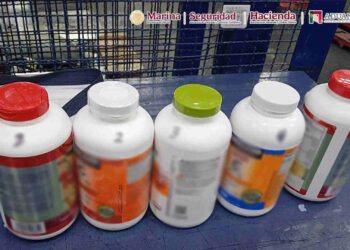 Aseguran 8 mil 659 tabletas de hidrocodona en el AICM