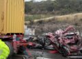 Caos vial en la México-Querétaro por choque múltiple