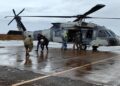 Rescatan a 32 personas y tres perros atrapados por inundaciones en Ensenada