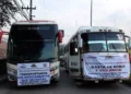 Acuerdan transportistas retirar bloqueos