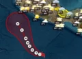 Aparece la tormenta “Vance” frente a Oaxaca y Guerrero